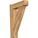 Ekena Millwork Traditional Craftsman Outlooker Wood in Brown | 20 H x 6 W x 28 D in | Wayfair OUT06X20X28TRA04RWR