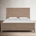 Birch Lane™ Framingham King Solid Wood Storage Panel Bed Wood in Brown/Gray | 61 H x 82 W x 92 D in | Wayfair 887A60BEFD7E49D7B29B265E4DA96227