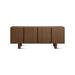 Maria Yee Mesa 60" Solid Wood TV Stand for TVs up to 65" Wood in Brown | 24 H x 60 W x 18 D in | Wayfair 230-110513F83L48