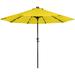 Northlight Seasonal 9' Lighted Market Umbrella, Polyester in Yellow | 96 H x 108 W x 108 D in | Wayfair NORTHLIGHT HP16489