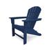 Trex Outdoor Yacht Club Shellback Adirondack Chair in Blue | Wayfair TXA15NV