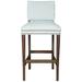 Vanguard Furniture Michael Weiss 31.5"Newton Bar Stool Upholstered in Black/Blue/Brown | 42 H x 20.5 W x 24.5 D in | Wayfair