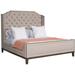 Vanguard Furniture Michael Weiss Glenwood King Bed Performance Fabric/Upholstered in Blue/Brown | 72 H x 82.5 W x 90 D in | Wayfair