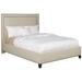 Vanguard Furniture Hillary/Hank Queen Bed Upholstered/Polyester in Gray | 56 H x 67 W x 88 D in | Wayfair 503BQ-PF_DoveGray_153564_Tapered