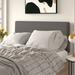 Kelly Clarkson Home Annalee Upholstered Panel Headboard Upholstered in Black | Full | Wayfair D0D2F59DFD1B43BBA9A7E8124FAC2195