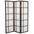 Winston Porter Keitez 102" W x 60" H 6 - Panel Rice Paper Folding Room Divider Heavy Duty Rice Paper/Wood in Pink/Gray/White | 60" H x 51" W | Wayfair