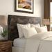 Signature Design by Ashley Derekson Full Panel Headboard Wood in Black/Brown | 49 H x 56 W x 4 D in | Wayfair B200-87