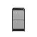 Inbox Zero Houde 2-Drawer Vertical Filing Cabinet Metal/Steel in Black | 28.7 H x 15.1 W x 17.8 D in | Wayfair E84797C342E441849C6A62A756C35400