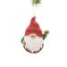 The Holiday Aisle® Fidanka Plastic Waving Gnome Hanging Figurine Ornament Plastic in Red | 5 H x 4 W x 1 D in | Wayfair