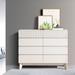 George Oliver Whitingham Accent Chest Wood in Brown/White | 38 H x 47.5 W x 15.5 D in | Wayfair 3579B00CED914A48B9B763B0EC7C7B38