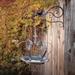 Park Hill Hanging Crown Tray Bird Feeder Metal in Brown/Gray | 27 H x 13 W x 13 D in | Wayfair EAG80402