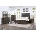 Winston Porter Aetheria Contemporary 5-Piece Storage Bedroom Set, Dark, Queen Keenyah Upholstered in Brown | 67 H x 65.75 W x 86.88 D in | Wayfair