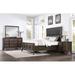 Winston Porter Keeron Wood 4-Piece Bedroom Set Upholstered in Brown | 67 H x 65.75 W x 86.88 D in | Wayfair AD636DCF0714485BB0FF67825BC253A0