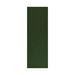 Green 216 x 60 x 0 in Area Rug - Hokku Designs Gatien Solid Color Machine Woven Indoor/Outdoor Area Rug in Hunter | 216 H x 60 W x 0 D in | Wayfair