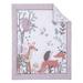 Mayna Redwood Rover Mayna Fox, Deer, & Hedgehog 3 Piece Crib Bedding Set Polyester in Blue/Pink | Wayfair 7D9585C6005B4A74A61FE33E67329935