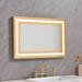 Brayden Studio® Bonella Rectangle Wall Mirror, Copper in Yellow | Wayfair 59A94C2E710B45ABBE5FA5C1FB52DFEA