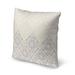 East Urban Home Throw Square Pillow Cover & Insert by Bungalow Rose Polyester/Polyfill blend in Gray | 26 H x 26 W x 6 D in | Wayfair