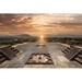 Ebern Designs Kisho Landmark Teotihuacan Pyramids On Canvas by Elijah-Lovkoff Photograph Canvas in Brown/Gray/Orange | Wayfair