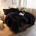 Latitude Run® Finau Duvet Cover & Insert Set Microfiber in Black | King | Wayfair 6B805D4435254FAB86E6D9B37F80FA38