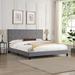 Latitude Run® Full/Double Tufted Platform Bed Upholstered/Velvet in Gray | 66.1 H x 58.5 W x 77.2 D in | Wayfair 17FB6C1B87444132A0C08BD985F6AD8F