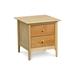 Copeland Furniture Sarah 2 Drawer Nightstand Wood in Brown | 24" | Wayfair 2-SRH-20-02