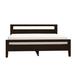 Copeland Furniture Mansfield Platform Bed Metal | 40 H x 75 W x 88 D in | Wayfair 1-MAN-05-53