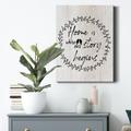 Trinx Where Our Story Begins by Daniela Santiago - Wrapped Canvas Textual Art Print Canvas, Solid Wood in White | 48" H x 36" W x 1.5" D | Wayfair
