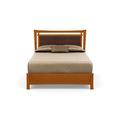 Copeland Furniture Monterey Platform Bed Upholstered/Genuine Leather in Brown | Full | Wayfair 1-MON-23-23-STOR-3314