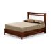 Copeland Furniture Monterey Platform Bed Upholstered/Genuine Leather in White | Queen | Wayfair 1-MON-22-33-STOR-3316