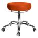 Perch Chairs & Stools Height Adjustable Medical Stool in Orange | 24" H x 24" W x 24" D | Wayfair STELC1-BOR
