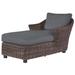Woodard Sonoma Chaise Lounge w/ Cushion Wicker/Rattan in Brown | Outdoor Furniture | Wayfair S561041-24T