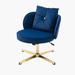 Latitude Run® Gawronski Office Chair Upholstered/Metal in Red/Blue/Yellow | 29.92 H x 27.95 W x 26.77 D in | Wayfair