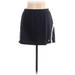 FILA Active Mini Skirt Mini: Blue Print Activewear - Women's Size Large