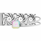 Corsair iCUE H150i RGB ELITE Liquid CPU Cooler - White - 442.1 gal/min Maximum Airflow - 1850 rpm - Liquid Cooler Cooler - Compatible Intel Socket: LGA-1700 LGA-1200 H3 LGA-1150 H4 LGA-1151 H2 ...