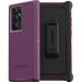 OtterBox DEFENDER SERIES SCREENLESS Case Case for Galaxy S22 Ultra - HAPPY PURPLE