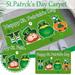 KIHOUT Promotion St. Patrick s Day Welcome Doormats Home Carpets Decor Carpet Living Room Carpet