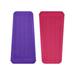 EIOKIT 2 Pack Silicone Heat Resistant Travel Mat Pouch for Hair Straightener Crimping Iron Hair Curling Iron Hair Curling Wand Flat Iron Hair Waving Iron and Hair Styling Tools (Purple&Hot Pink)