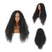 Huachen Women s Wigs Curly Hair Medium Long Curly Hair Wig Natural Curly Synthetic Wig Fashion Women Gradient Brown Long Wigs 30inch