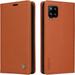 Case for Samsung Galaxy A42 5G PU Leather Wallet Case Cover Samsung Galaxy A42 5G Flip Folio Case with Card Holders Magnetic Phone Case Compatible with Samsung Galaxy A42 5G Yellow Brown