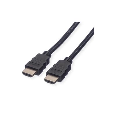 VALUE 4K HDMI Ultra HD Kabel mit Ethernet, ST/ST, schwarz, 5 m