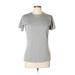 Nike Active T-Shirt: Gray Activewear - Women's Size Large