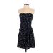 Club Monaco Cocktail Dress - Mini Sweetheart Sleeveless: Black Dresses - Women's Size 2