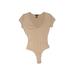 rue21 Bodysuit: Tan Tops - Women's Size X-Small