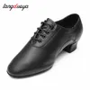 Neue männer Latin Tanz Schuhe Ballsaal Tango Mann latin tanzen Schuhe Für Mann Junge Kinder Tanz Turnschuhe Jazz 3,5 cm Heels Größe 24-45