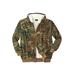 Men's Big & Tall Boulder Creek® Full-Zip Thermal Hoodie by Boulder Creek in Camo (Size XL)