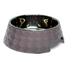 Diamond Melamine Stainless Steel Dog Bowl by JoJo Modern Pets in Wood Rose 24 Oz