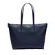 Lacoste Women's L.12.12 Tote Bag Shoulder Handbag, Eclipse, One Size