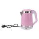 Electric Kettle, 2L Stainless Steel Electric Tea Kettle Professional for Kitchen for Dormitory (Pink)