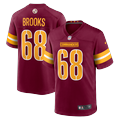 Men's Nike Curtis Brooks Burgundy Washington Commanders Game Jersey