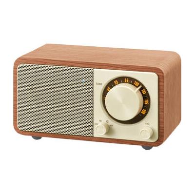 Sangean WR-7 Tabletop Wireless Bluetooth Speaker with FM Radio (Walnut) WR-7WL
